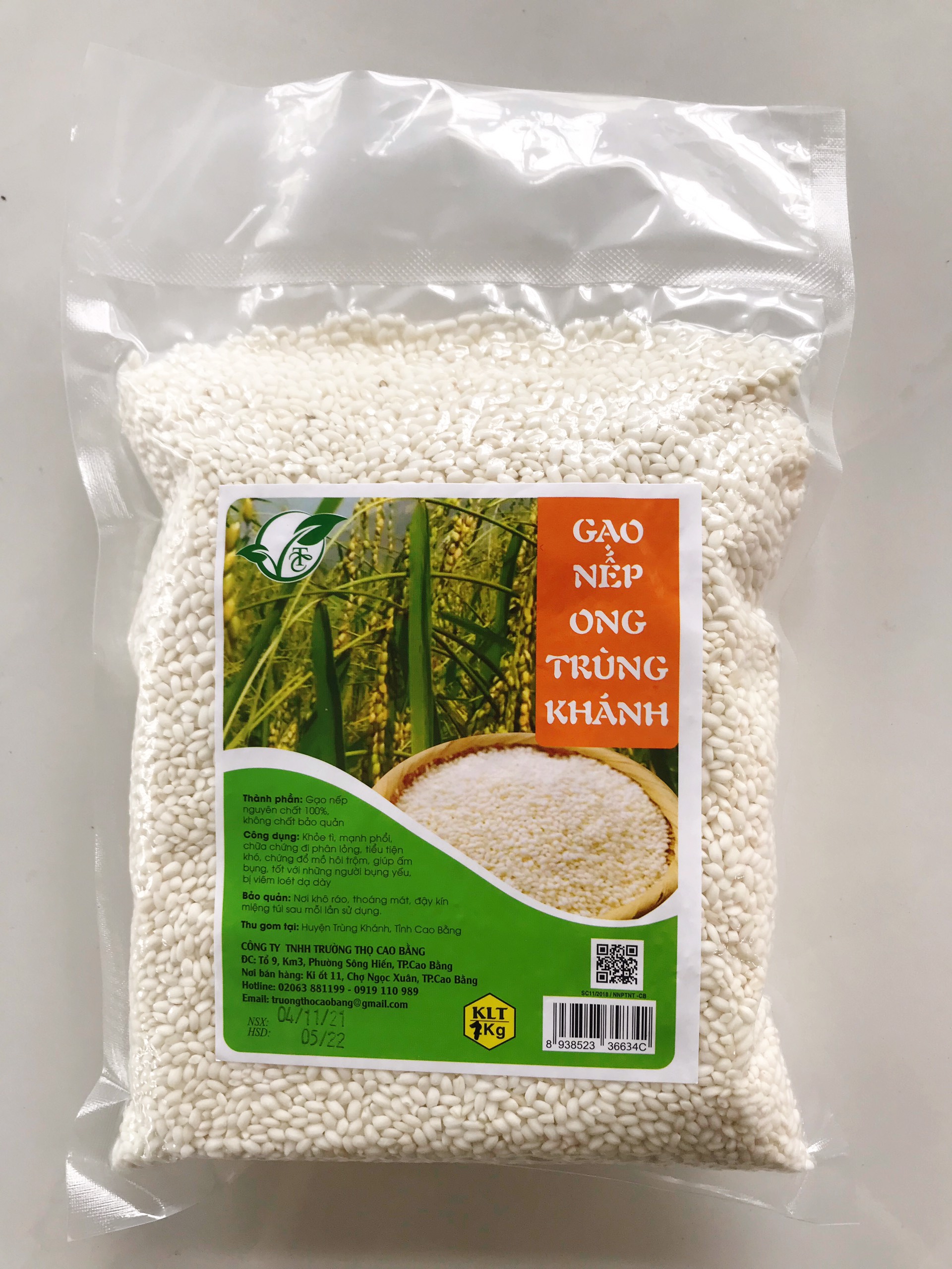 Gạo Nếp Ong Trùng Khánh Cao Bằng