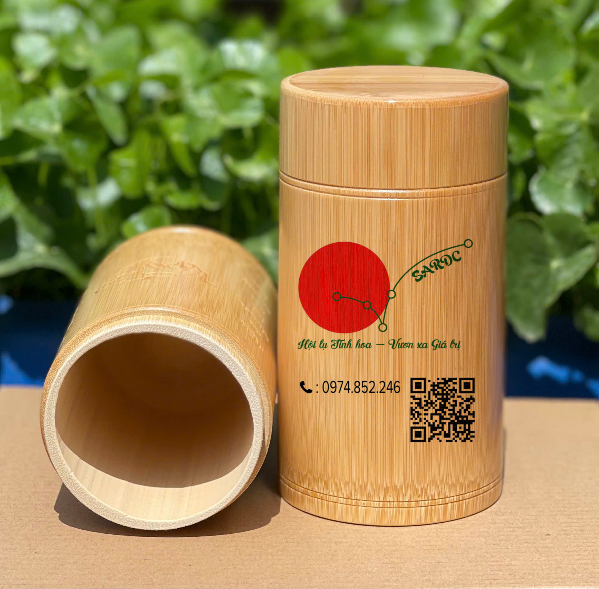 Trà Cội Việt ống tre